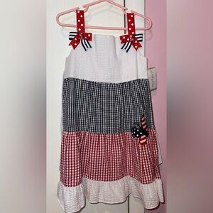 Red, White, and Blue Dress